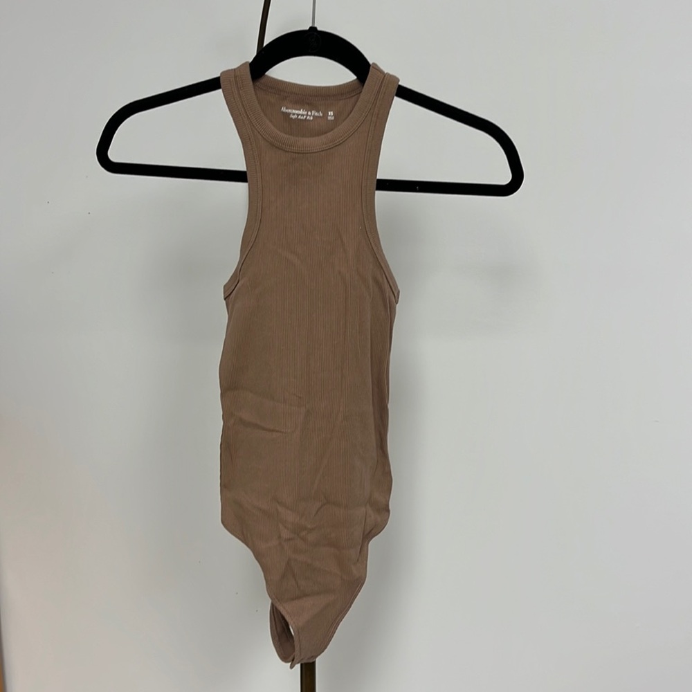 Super soft and stretchy racer back bodysuit